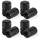 Breite Anwendung: Diese Reifenventil-Staubschutzkappen messen 1,6 x 1 cm, die richtige Größe passt perfekt für die meisten Motorräder, Autos, Lastwagen und Fahrräder, die ein idealer Ersatz für Ihre fehlenden Ventilschaftkappen sind.