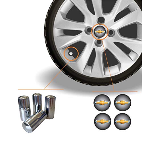 Jogo Calota Aro 15 Onix Prisma 2020 Chevrolet GM + Emblema Resinado + Tampa Ventil Cromada