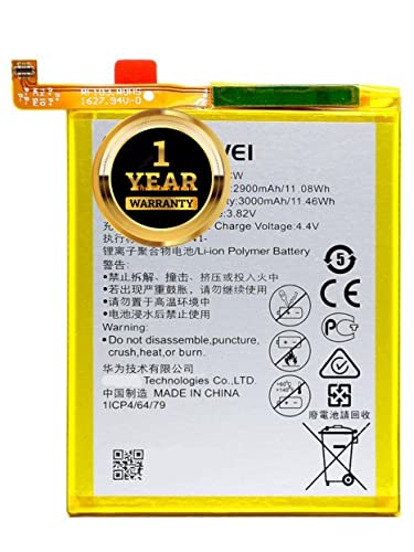Image of Original HB366481ECW Battery Compatible with Huawei Y6ii Nova 3E Nova 2 Lite, P10 Lite, P20 Lite, P9 /P9 Lite, G9 Lite, P8 Lite 2017 (Y7 Prime 2018) P Smart