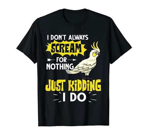Umbrella Cockatoo Palm Bird Parrot Cage Australia T-Shirt