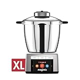 Magimix Cook Expert Premium XL 18909 - Robot de cocina, multifunción, motor profesional de 1800 W, Platino, fabricado en Francia
