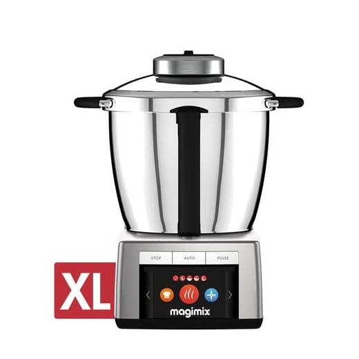 Magimix Cook Expert Premium XL 18909 - Robot de cocina, multifunción, motor profesional de 1800 W, Platino, fabricado en Francia