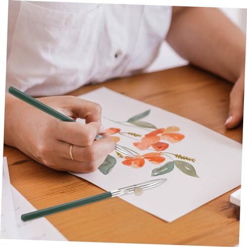 VILLCASE 1set Adjustable Ruling Pens for Line Drawing Duckbill Pens Erasers Comfortable Grip for Artists Students Compact Art Tools for Painting Masking Fluid