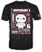 Funko Men's Pop! T-Shirts: Big Hero 6 - Baymax Tech