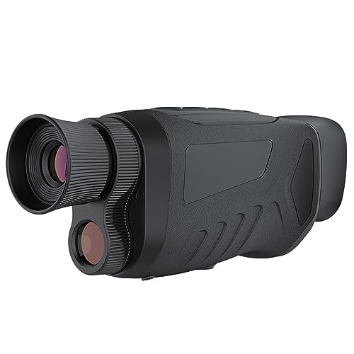 OutdoorVibe Monocular Night Vision Goggles with Strap 3W Infrared Monocular 2.5KD Night Vision for Camping Hunt