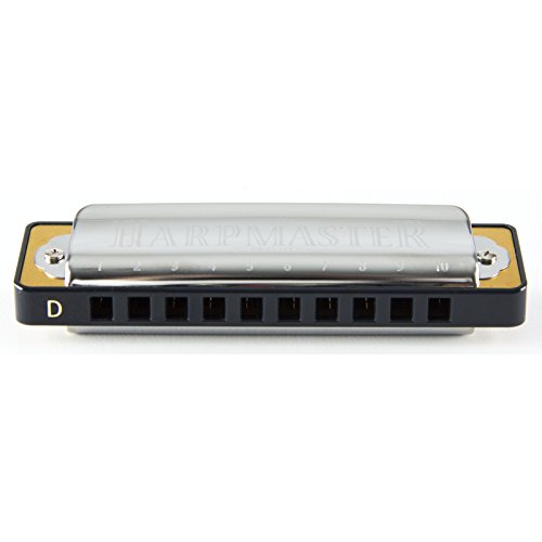 Harmonica 10 trous Suzuki MR200C Harpmaster diatonique do en chrome 10 cm - 3