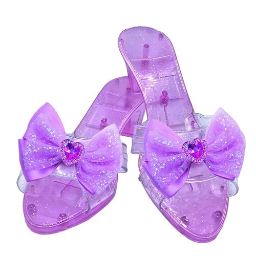 Jelly Sandals for Girls Featuring Princess Design And Bow for Themed Celebrations4