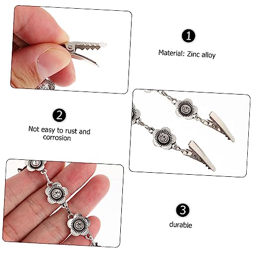 Clip cardigans floraux rétro pour fixer élégamment vos châles et pulls