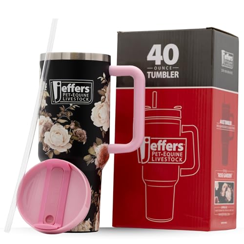 Jeffers Expression 40 oz Stainless Steel Tumbler Lid &