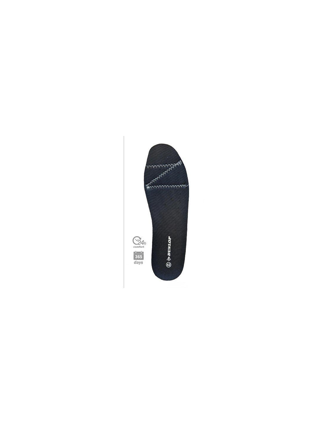 DUNLOP Zapato de Seguridad Matt Negro S3, Microfibra + TPU, Puntera en Fibra de Vidrio, ESD