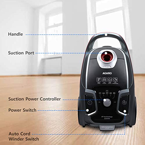 AGARO Twister 2200Watt Vacuum Cleaner