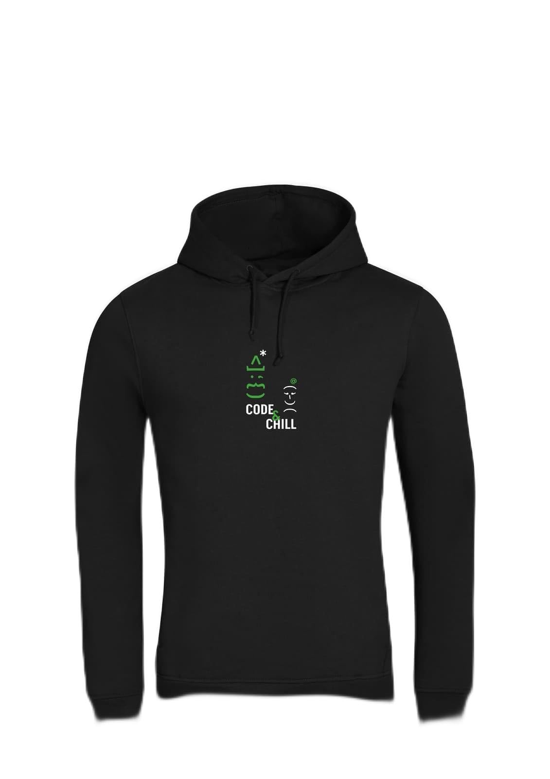 Męska bluza z kapturem Inspire z kolekcji Santa Code BCWU33B BF, czarny, XS