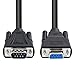 DTech 15ft COM Port Serial Cable Male to Female RS232 Extension 9 Pin Straight Through Cord