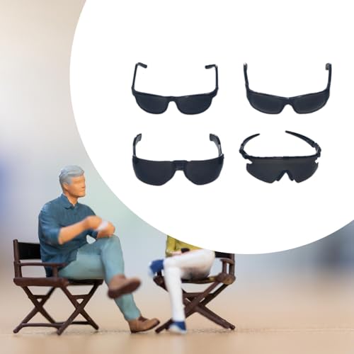 Gafas de sol para muñecas a escala 1:6 perfectas para personalizar manualidades DIY 7