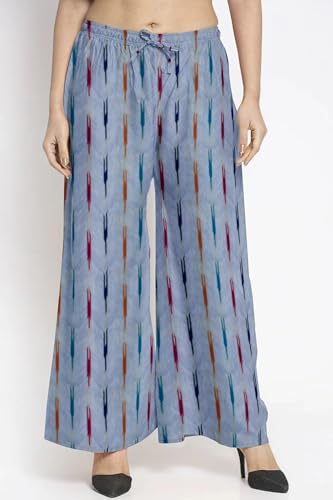 Image of Cotton Pochampally ikat unstitched blouse, Kurthi, long frock fabric material for women (1 meter, 2 meters & 3 meters)