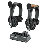 Hollyland Solidcom SE Full Duplex 2-User ENC Noise Cancellation Wireless Intercom Headset System 350m Team Communication with PTT Mute Single Ear Headset for TV Film Production Drone (2.4G Version)