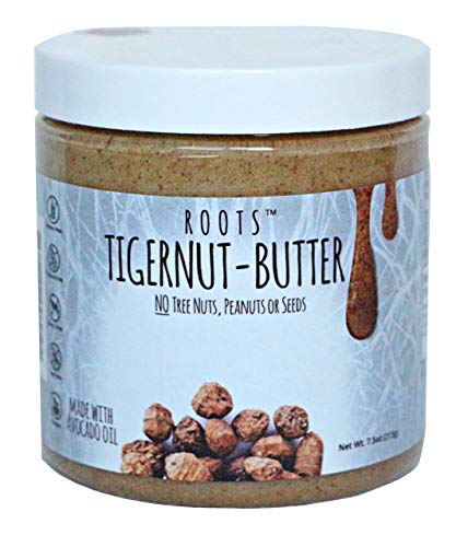 ROOTS Tigernut Butter - Aip Diet and Paleo, Vegan Compliant - Allergen Friendly - Nut Free, Seed Free, Gluten Free, Soy Free - Tiger nut - Aip Snack - (8.5 ounces each) Original Flavor
