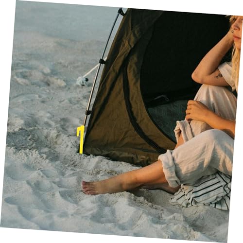 Estacas camping Zerodeko de 50 piezas para fijación segura de suelo 7