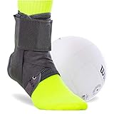 BraceAbility Volleyball Ankle Brace - Best Figure 8 Sprained, Rolled or Twisted Active Support Guard...