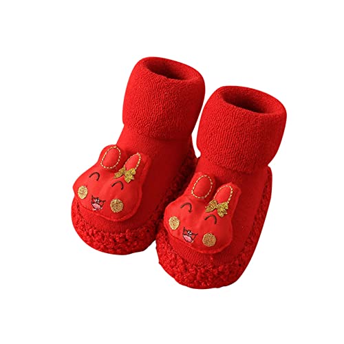 Baby Autumn Winter Sock Shoes Boys Girls Flat Bottom Non Slip Walking Shoes Cute Toddler Shoes Infant Girl Sneakers