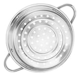 Photo Gallery heallily griglia per cottura a vapore in acciaio inox, versatile, per cucinare pane, riso, uova, pesce, design per uso domestico e cucina Photo Gallery heallily griglia per cottura a vapore in acciaio inox, versatile, per cucinare pane, riso, uova, pesce, design per uso domestico e cucina