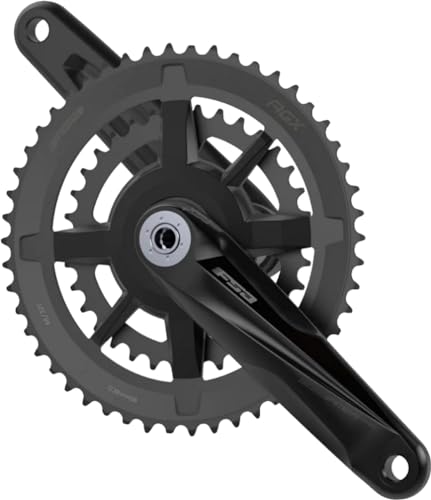 FSA Full Speed Ahead Gossamer Pro Modular AGX Crankset - 175mm, 46/30t, 386 EVO Spindle Interface, Black