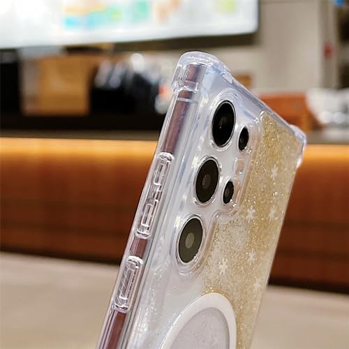 Coque Samsung S24 Plus antichoc avec airbag dégradé paillettes - 5
