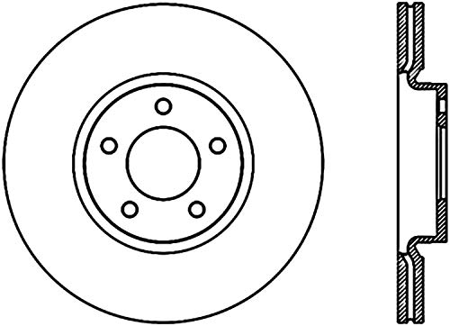 Centric Parts 121.45078 C-Tek Standard Brake Rotor