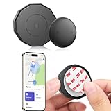 GPS Tracker for Vehicles, Mini Tracker Device with Ultra Adhesive Sticker, (iOS Only) No Monthly Fee, Works with Apple Find My, Hidden Real Time GPS Tracking for Vehicles, Car & More