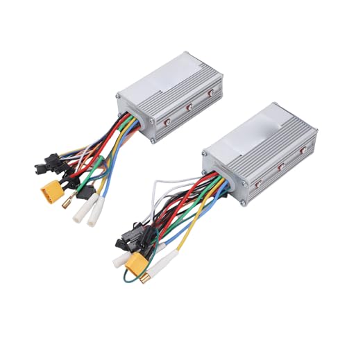 CHICIRIS Contrôleur de Moteur sans Balais, Contrôleur de Vitesse en Alliage d'aluminium 60 V 25 A pour Scooter électrique KUGOO M4, Performances Fiables avec Freinage Sensible et compatibilité