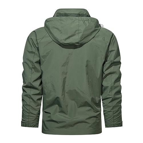 Veste hardshell homme grande taille imperméable et confortable pour l'extérieur - 5