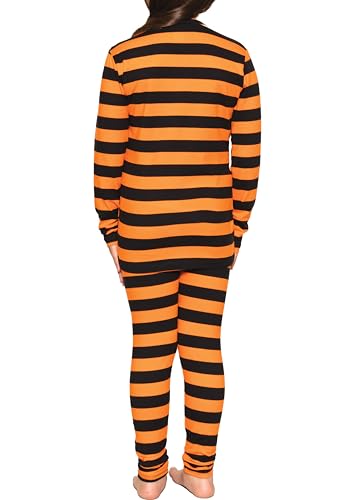 Image of STRETCH IS COMFORT Girls 2 Piece Hoodie Short Sleeve Long Sleeve Crew Neck Top and Leggings Set Kids Thermals Underwear Set