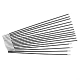 FACULX Barras de fibra de vidrio para tienda de campaña, kit de marcos de toldo de soporte al aire libre, juego de varillas de repuesto de 3 a 4,9 m para tiendas de campaña de 1 a 8 personas (4,48 m)