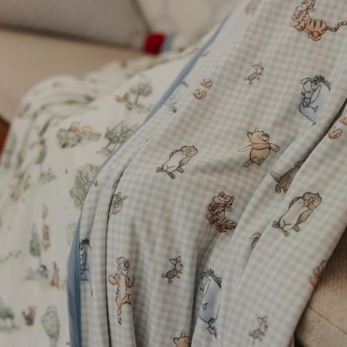 Image of Copper Pearl Jumbo 3-Layer Baby Blanket: Soft Baby Quilts for Boys and Girls | Breathable, Cozy, Toddler Blanket | Baby Quilt for Newborns | 60x72 Premium Material | Hundred Acre Wood
