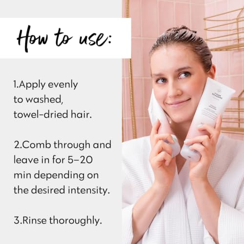 Image of FOUR REASONS Color Mask, Bronze (27 Colors) - Hair Gloss & Color Depositing Conditioner - Semi Permanent Hair Toner for Color-Treated Hair Color For Women - Vegan & Cruelty-Free - 6.76 fl oz