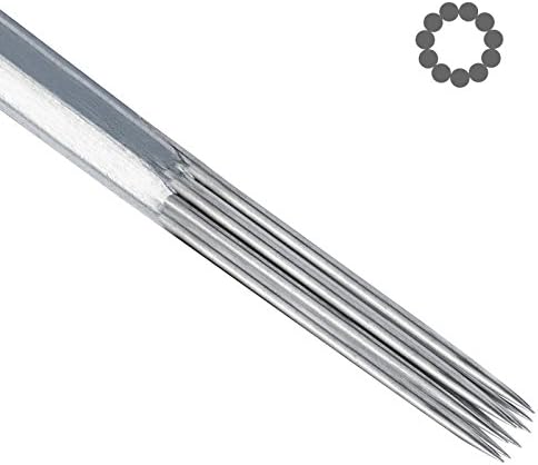 50 pcs. 11 Round Shader Pre-made Sterile Tattoo Needles - 11RS