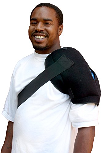 Cold and Hot Therapy System Specially Designed for application to the shoulder Soft Ice Deluxe Wrap by Polar Products