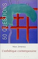 L'Esthetique Contemporaine 2252034866 Book Cover
