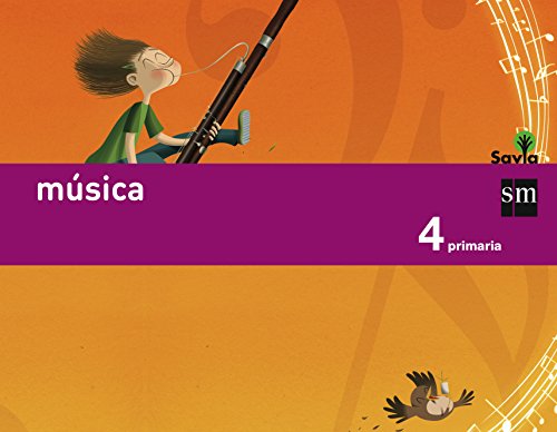 Música. 4 Primaria. Savia - 9788467575590