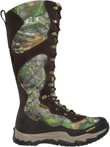 LaCrosse Venom II NWTF 18" Waterproof Snake Boot for Men - Lace-Up with Side Zip, Dry-Core Lining2