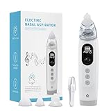 Nasensauger Baby - Grau Elektrischer Nasensauger, Baby Staubsauger...