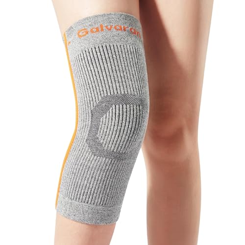 Galvaran Compression Knee Brace for Women & Men – Knee Support Sleeve for ACL, MCL, Meniscus Pain Relief, Joint Swelling & Injury Recovery | Skin-Friendly Anti-Slip Design | Daily Use & Sports