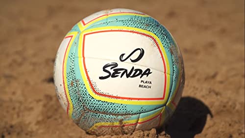 Senda Playa Beach Soccer Ball, Fair Trade Certified, White/Blue, Size 5 (Ages 13 & Up) #TOP6