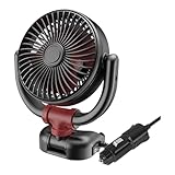 Fácil instalación: viene con almohadillas adhesivas resistentes para una colocación segura en su tablero o asiento y listo para usar simplemente conectándolo a una toma de corriente de 12 V
