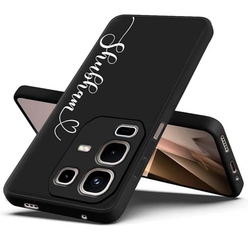 Image of Fashionury Back Cover for Infinix Note 50s 5G | Matte Soft Silicon Flexible | Camera Bump Protection | Custom Name Back Case for Infinix Note 50s 5G