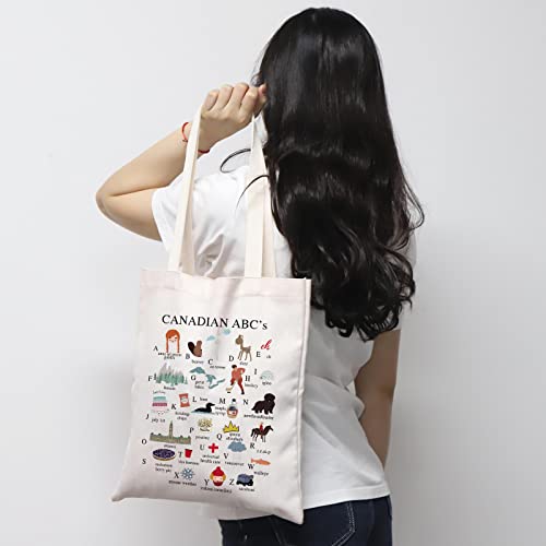 Generic Canadian Alphabet Tote Bag: Perfect Unisex Adults' Travel & Cosmetics Tote (Canadian Tote) - Image 4