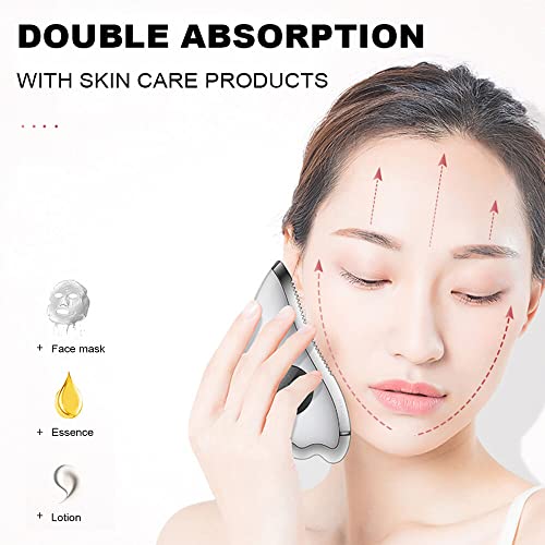 K·SKIN Massageador Facial Temperatura Constante Calor e Vibração Raspador Facial Corpo Inteiro Boost