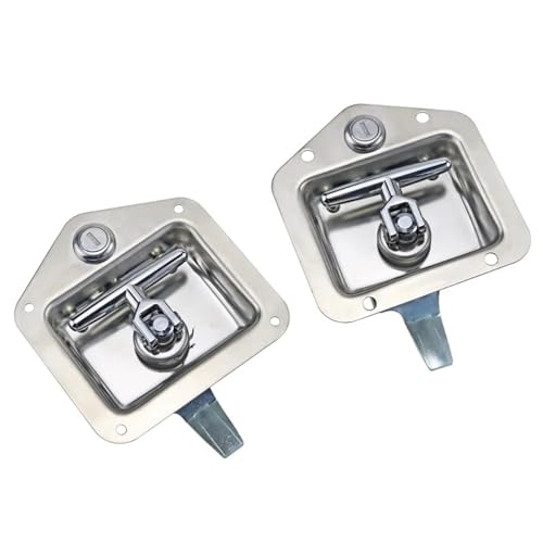 Serrure de garage industrielle en inox robuste et durable MS858-3 - 7