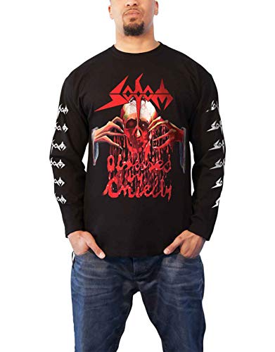 T-shirt Sodom Obsessed by Cruelty homme coupe droite fini les hauts trop courts