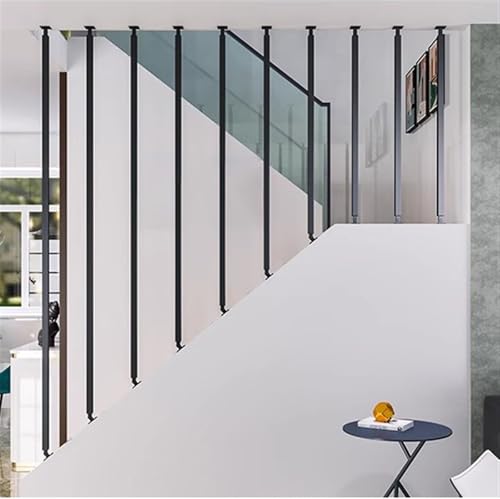 Soporte de ángulo ajustable de 165 cm para solucionar desniveles en barandillas interiores 2